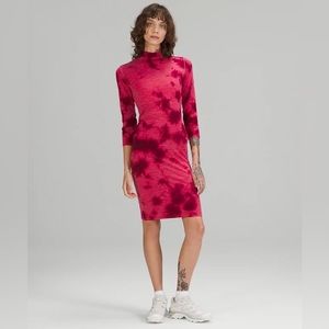 NWT lululemon Lab Wool Tie Dye Dress